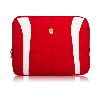 დეტალურის ჩვენება ნოუთბუქის ჩანთა Sleeve Ferrari 11" სურათი ნოუთბუქის ჩანთა Sleeve Ferrari 11"