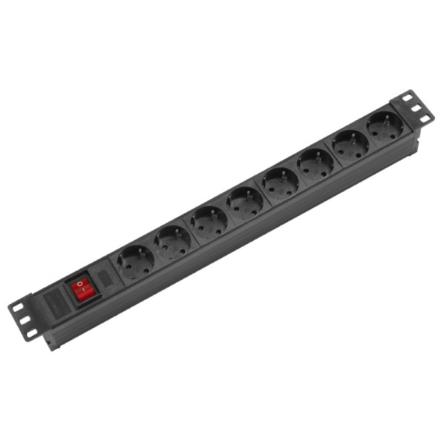 Picture of SPP8-WCOLP 19" Rack Mount Power Unit 8 Outlet 220V 16A