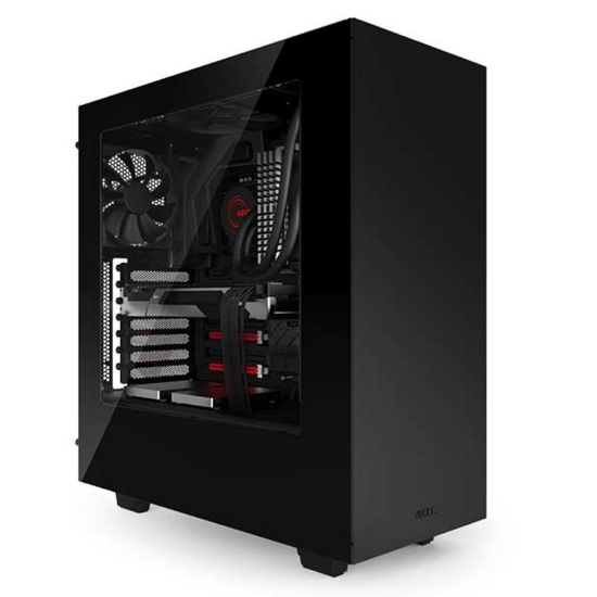 სურათი NZXT S340, black, Midl tower with Window