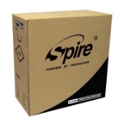 Picture of Spire 1501B USB 2.0 x2, Mic/Audio, black, with 420W PSU (SPS1501B-420W-E1)