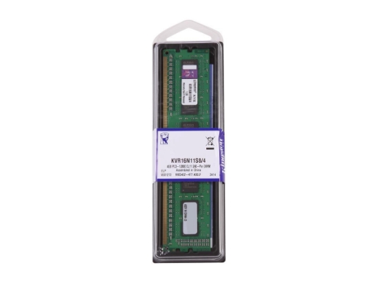 Picture of Memory Kingston 4GB 1600MHz DDR3 (KVR16N11S8/4)