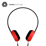 Picture of Headphones w/Mic Coloud (Knock) Black/Red