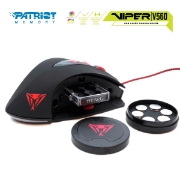 სურათი მაუსი Patriot Viper V560 (PV560LULPWK) RGB Laser 8200DPI