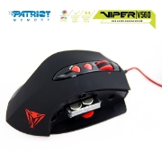 სურათი მაუსი Patriot Viper V560 (PV560LULPWK) RGB Laser 8200DPI
