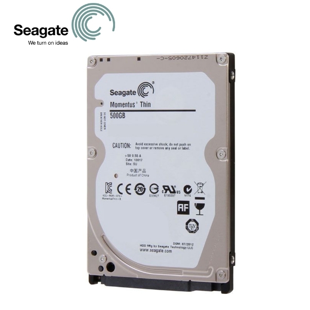Picture of მყარი დისკი SEAGATE MOMENTUS THIN 500GB 2.5" (ST500LT012)