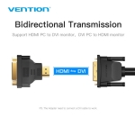 Picture of გადამყვანი VENTION HDMI To DVI ECCB0