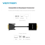 Picture of Adapter VENTION DVI-D (24+1) TO VGA EBABB Black