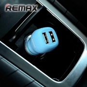 Picture of Car Charger REMAX RCC-207 2xUSB 5V/2.4A BLUE