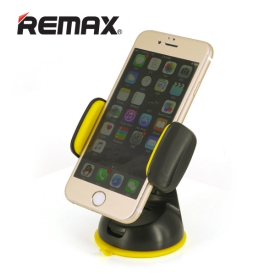 Picture of  CAR PHONE HOLDER REMAX RM-C06 BLACK/YELLOW