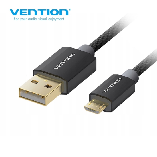 Picture of MICRO USB CABLE VENTION CADBH SB2.0 BLACK