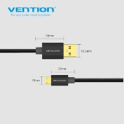 Picture of MICRO USB CABLE VENTION CADBH SB2.0 BLACK