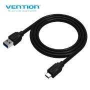 Picture of Type-C CABLE VENTION VAS-A47-B100 1M USB3.0 BLACK