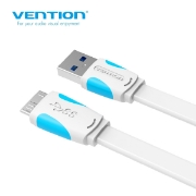 Picture of CABLE Vention VAS-A12-W050 USB3.0 USB A Male Micro B Male WHITE