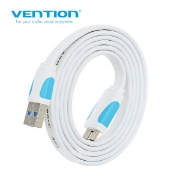 Picture of CABLE Vention VAS-A12-W050 USB3.0 USB A Male Micro B Male WHITE