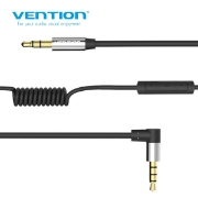 Picture of AUX Audio Cable With Microphone VENTION BEBBG BLACK