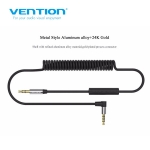 Picture of AUX Audio Cable With Microphone VENTION BEBBG BLACK