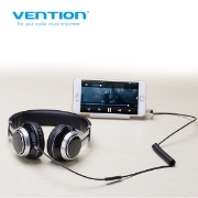 Picture of AUX Audio Cable With Microphone VENTION BEBBG BLACK