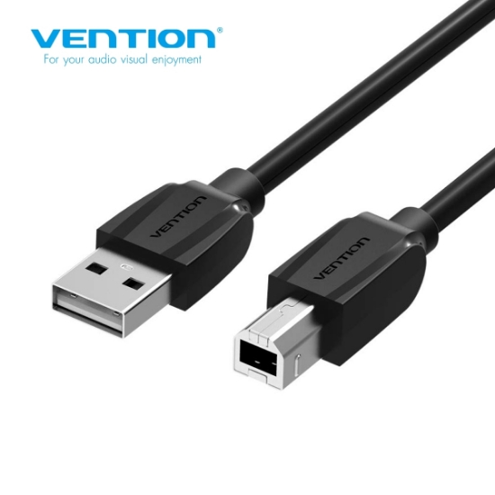 სურათი პრინტერის კაბელი VENTION VAS-A59-B150 1.5M USB2.0 TYPE-B BLACK