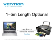 სურათი პრინტერის კაბელი VENTION VAS-A59-B150 1.5M USB2.0 TYPE-B BLACK