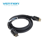 Picture of HDMI კაბელი VENTION VAA-B05-B300 Nylon Braided 3M Black 4K