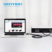 Picture of HDMI CABLE VENTION VAA-B05-B300 Nylon Braided 3M Black 4K