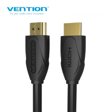 დეტალურის ჩვენება HDMI კაბელი VENTION VAA-B04-B300 3M Black სურათი HDMI კაბელი VENTION VAA-B04-B300 3M Black