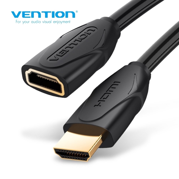Picture of HDMI EXTENSION CABLE VENTION  VAA-B06-B150  1.5M Black