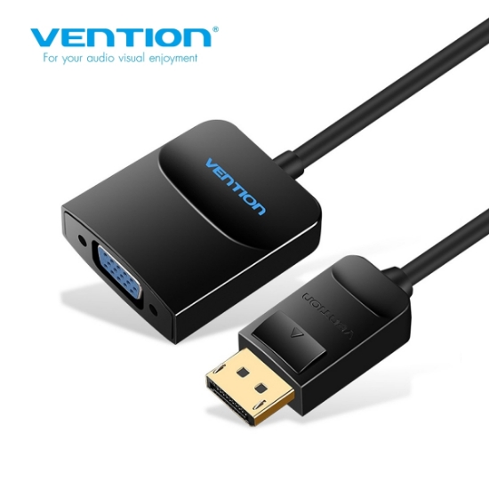 სურათი გადამყვანი VENTION DP TO VGA HBFBB 0.15M BLACK