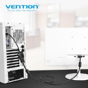 სურათი გადამყვანი VENTION DP TO VGA HBFBB 0.15M BLACK