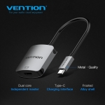 Picture of ADAPTER VENTION Type-C to HDMI CGLHA 0.1M GRAY