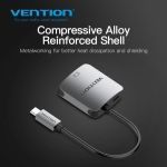 Picture of ADAPTER VENTION Type-C to HDMI CGLHA 0.1M GRAY