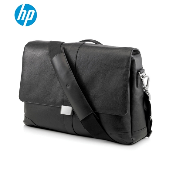 სურათი ნოუთბუქის ჩანთა HP Elite leather 15.6" AX676AA Black 