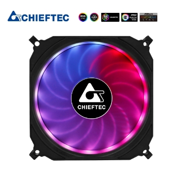 Show details for RGB Case Cooler CHIEFTEC CF-1225-RGB 120MM Picture of RGB Case Cooler CHIEFTEC CF-1225-RGB 120MM
