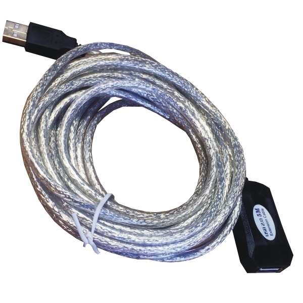 Picture of USB Cable Mcab USB2.0 Active Extension 5M