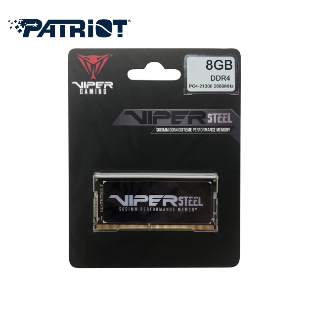 Picture of Memory Patriot Viper 8 GB DDR4 2666MHZ (PVS48G266C8S) SODIMM 