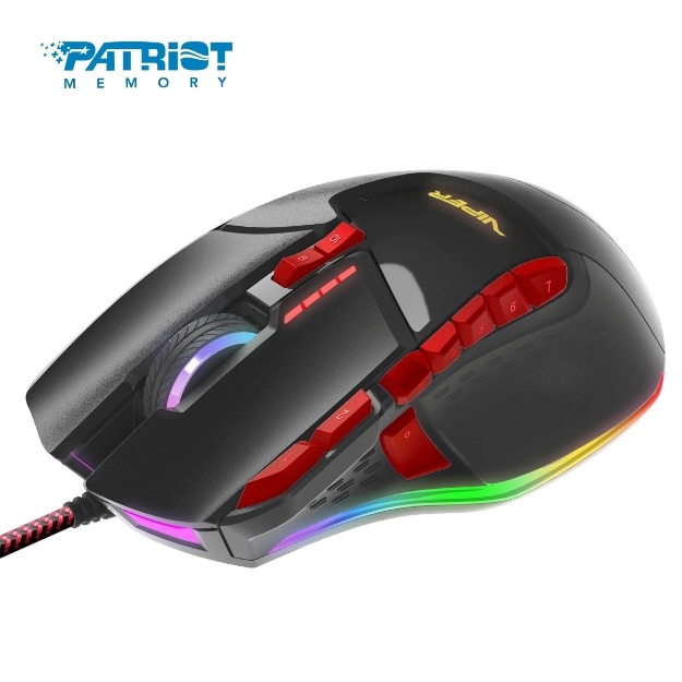 Picture of Mouse Patriot Viper V570 (PV570LUXWK) RGB Laser 12000DPI