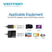 Picture of ADAPTER VENTION DISPLAY TO HDMI HBGBB 0.15M BLACK