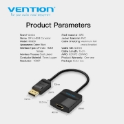 Picture of ADAPTER VENTION DISPLAY TO HDMI HBGBB 0.15M BLACK