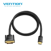 Picture of  HDMI TO DVI-D CABLE VENTION ABFBG 1.5M BLACK