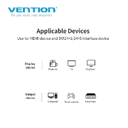 Picture of  HDMI TO DVI-D CABLE VENTION ABFBG 1.5M BLACK