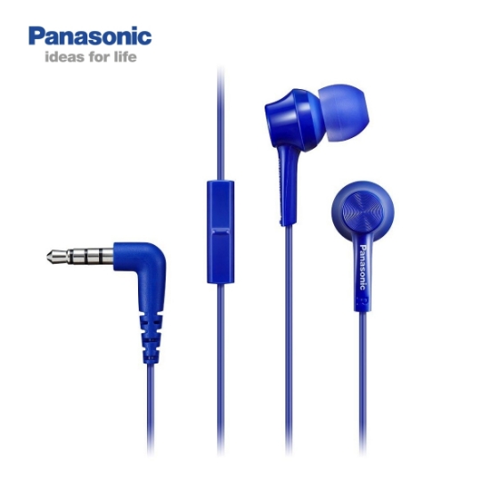 სურათი ყურსასმენი  PANASONIC RP-TCM105EA 3.5MM BLUE