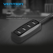 Picture of USB HUB VENTION VAS-J43-B050 0.5M USB3.0  BLACK