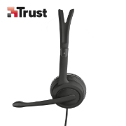 სურათი ყურსასმენი TRUST MAURO (17591) USB BLACK