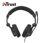 Picture of HEADSET TRUST COMO (21658) 3.5mm 4pin BLACK