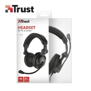 Picture of HEADSET TRUST COMO (21658) 3.5mm 4pin BLACK