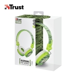 Picture of ყურსასმენი TRUST FYBER (22646) SPORTS GREEN