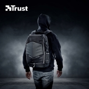 სურათი ნოუთბუქის ჩანთა TRUST GXT 1255 OUTLAW (23240) BACKPACK BLACK