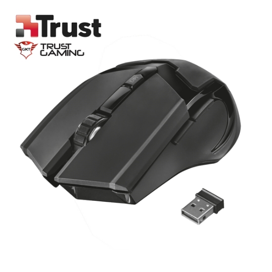 სურათი მაუსი TRUST GXT 103 GAV (23213) WIRELES BLACK