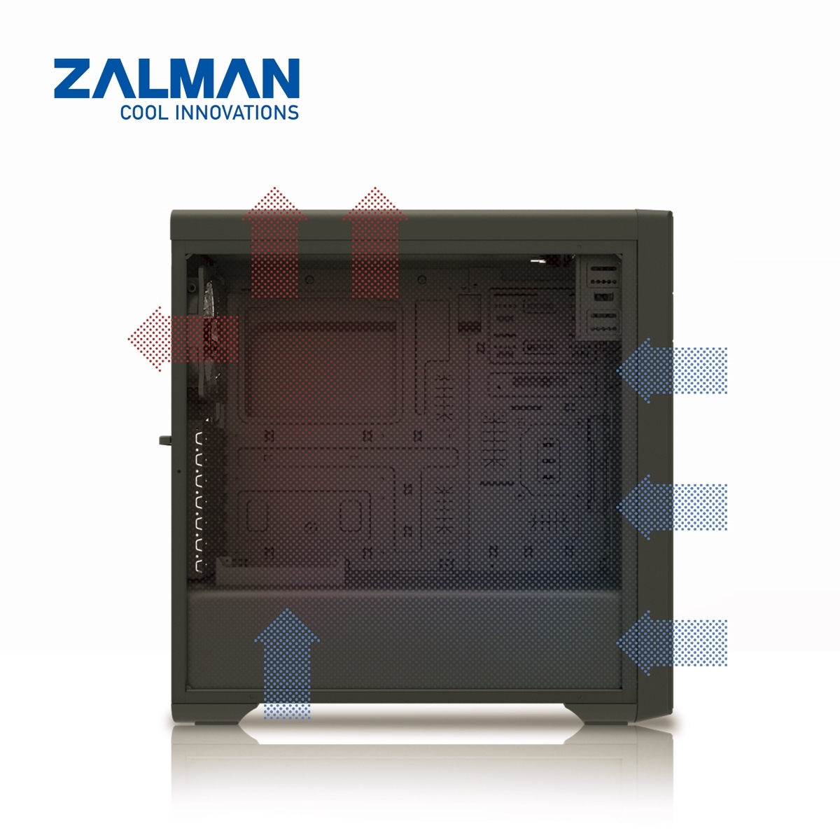 gITec Online Shop -CASE Zalman N3 Mid Tower BLACK
