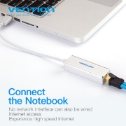 Picture of USB Lan Adapter Vention CEFIB USB3.0 TO RJ45 Gigabit